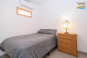 Postel nebo postele na pokoji v ubytování Beautiful San Felipe in town home