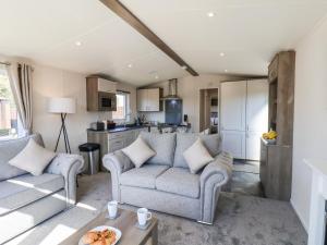 Kuchyň nebo kuchyňský kout v ubytování Mayflower Lodge