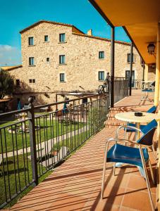 Balkón alebo terasa v ubytovaní Hotel Sant Joan