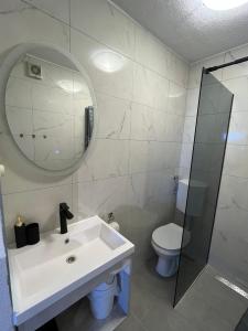 Kúpeľňa v ubytovaní Guesthouse Hodak