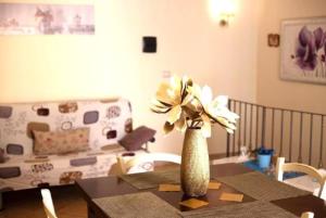 A seating area at Superior Apartment le Case del Sole Licata