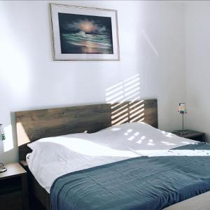 Postel nebo postele na pokoji v ubytování Villa EnaS