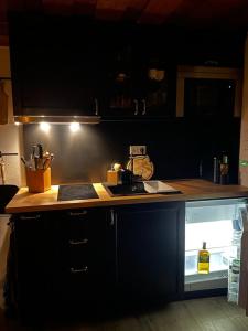 Kuchyňa alebo kuchynka v ubytovaní Kellys SPA