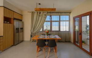Kuchyň nebo kuchyňský kout v ubytování Auster House Santorini