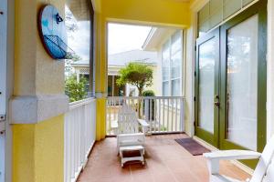 Balkón nebo terasa v ubytování Dream Big Dreams