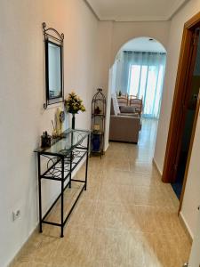 Część wypoczynkowa w obiekcie Apartamento de la playa