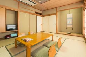 Posezení v ubytování Ryokan Ryokufuso