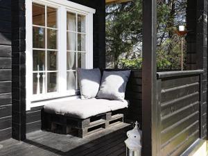 Balkón nebo terasa v ubytování 7 person holiday home in Løgstør-By Traum