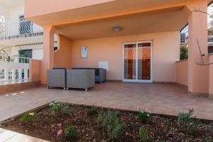 Balkón nebo terasa v ubytování Apartments Viljac