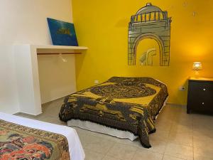 Postel nebo postele na pokoji v ubytování Villa Tortugas + 37 fotografií