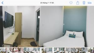 Posteľ alebo postele v izbe v ubytovaní DANA BEACH Motel