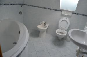 Et badeværelse på Penzion u Kapličky