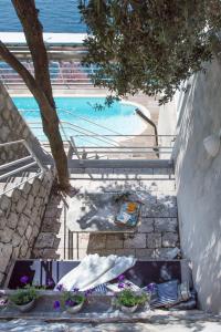 Bazén v ubytování Villa Luce Dubrovnik nebo v jeho okolí