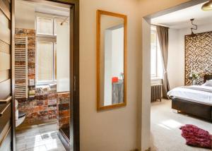 Posteľ alebo postele v izbe v ubytovaní Padre Boutique Hotel