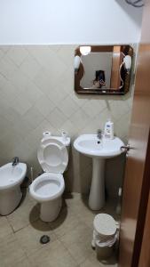 Vonios kambarys apgyvendinimo įstaigoje Comfort Apartment