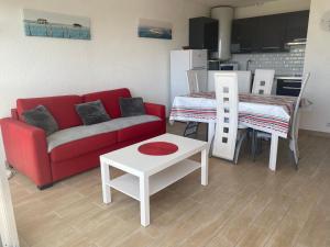 Kuhinja ili čajna kuhinja u objektu Superbe Appartement Superbe Vue Océan