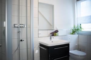 Koupelna v ubytování Gästezimmer Düll