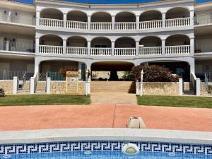 A balcony or terrace at Apartamento vacacional Urb. Nerea II REF. 065