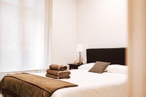 Posteľ alebo postele v izbe v ubytovaní Apartamento San Marcial by SanSe Holidays