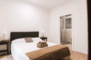 Posteľ alebo postele v izbe v ubytovaní Apartamento San Marcial by SanSe Holidays
