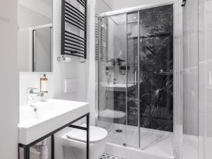 Koupelna v ubytování Boho Rooms Sopot