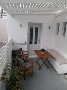Santorita Suites的休息区