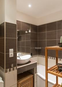 Ένα μπάνιο στο Útulný apartmán v centre mesta +10 φωτογραφίες