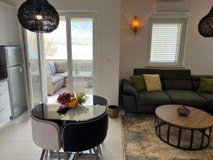 Χώρος καθιστικού στο Luxury Apartment Julie