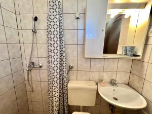 Kúpeľňa v ubytovaní Apartmani Zeleni Raj