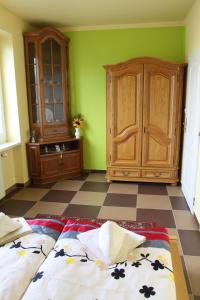 Posteľ alebo postele v izbe v ubytovaní Villa Anastazis - Penzion Eden