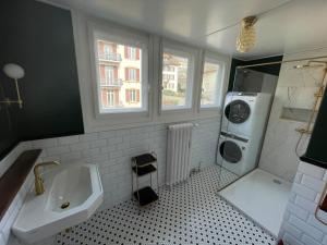 Koupelna v ubytování Appartement de charme vue splendide