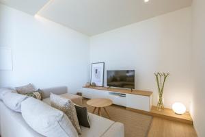 TV a/nebo společenská místnost v ubytování Panoramic views - Paraísos de Agaete