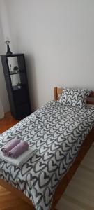 Posteľ alebo postele v izbe v ubytovaní Apartments Valiza III Large apartment - 3 bedrooms and parking space i Apartments Valiza IV