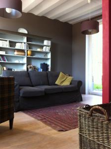 Posezení v ubytování B&B Les Dépendances