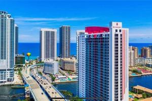 Vista general de Hallandale Beach o vista desde el apartamento
