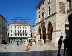Fotografia z galérie ubytovania Classy apartment w terrace in the heart of Split v Splite