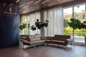 Zona de estar de Miami Beach 1 Bedroom w Pool 1109A