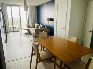 Zona de estar de Miami Beach 1 Bedroom w Pool 1109A