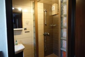 Salle de bains dans l'établissement Apartmány u Bernardů