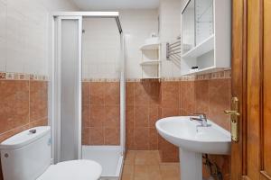Koupelna v ubytování Apartamento Emeterio
