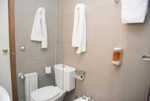 Koupelna v ubytování Hotel Tres Reyes
