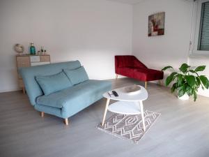 Posezení v ubytování Caslano City Apartments