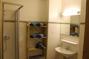 Kúpeľňa v ubytovaní Appartement Hohe Mut + 15 fotografií