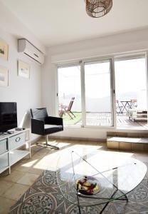 Posedenie v ubytovaní Letmalaga Malasaña City Views Superior Apartment