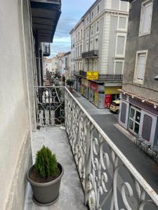 Balkon ili terasa u objektu Appartement centre-ville