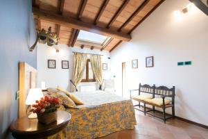 Katil atau katil-katil dalam bilik di Villa Santa Chiara