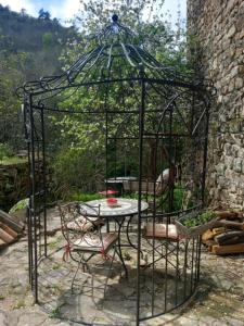 Patio nebo venkovní prostory v ubytování Mon petit Paradis