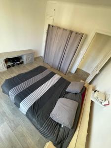 Posteľ alebo postele v izbe v ubytovaní Balcon St Raymond maison 100m2 centre Lourdes