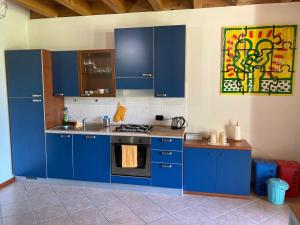 Η κουζίνα ή μικρή κουζίνα στο Casa degli Ulivi