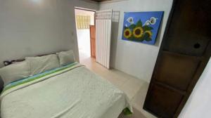 Postel nebo postele na pokoji v ubytování FINCA VILLA MORITA